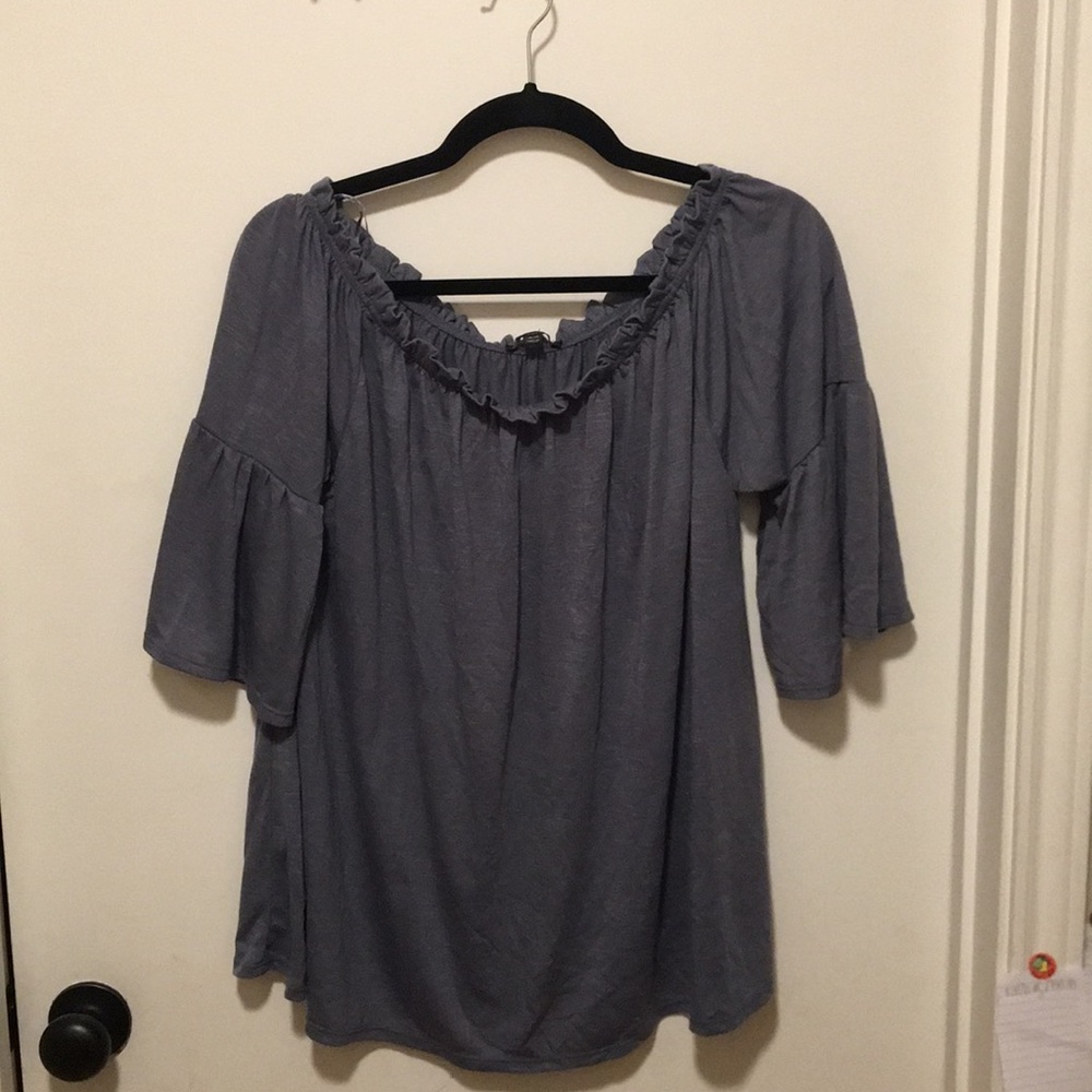 Lane Bryant Over the shoulder shirt